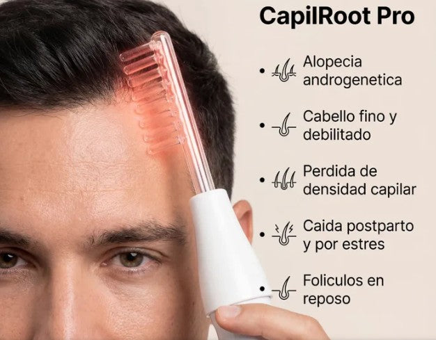 Tratamiento CapilRoot Pro + 4 accesorios GRATIS-  Alta frecuencia para tu Bienestar
