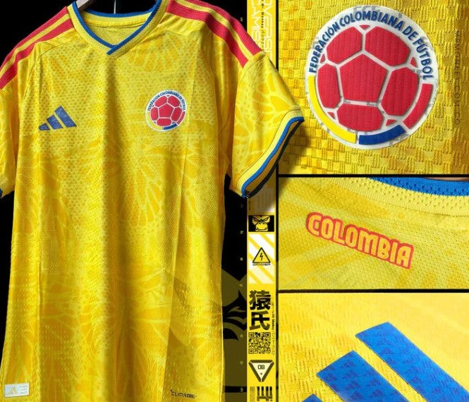 CAMISETA SELECCION COLOMBIA VERSION JUGADOR + CAJA DE LUJO