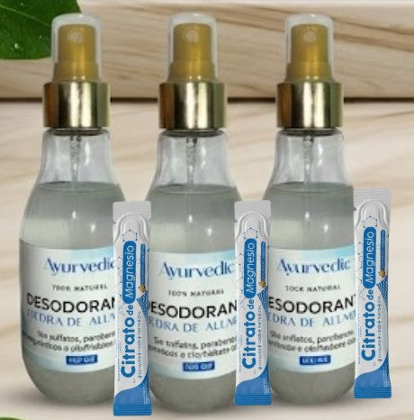 DESODORANTE DE PIEDRA DE ALUMBRE 160 ML