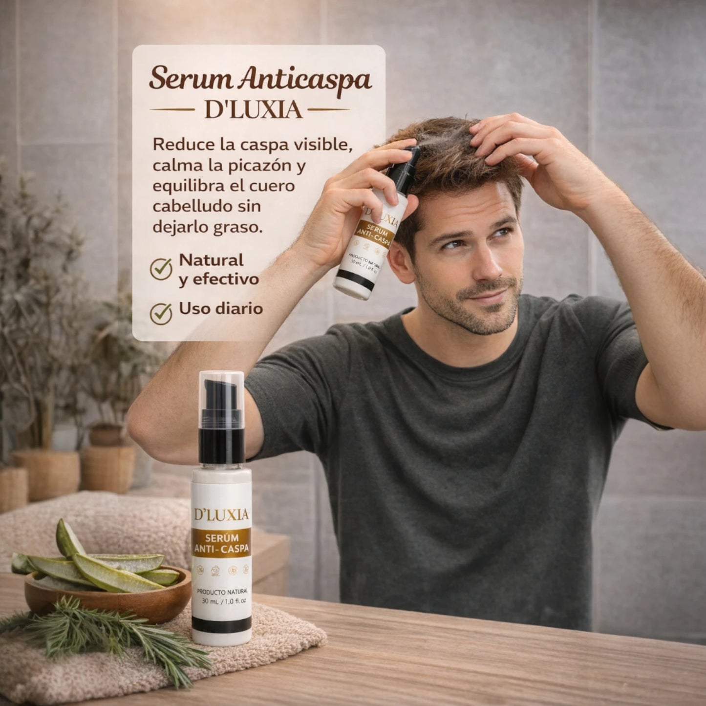 SERUM ANTI-CASPA D´LUXIA 30ml
