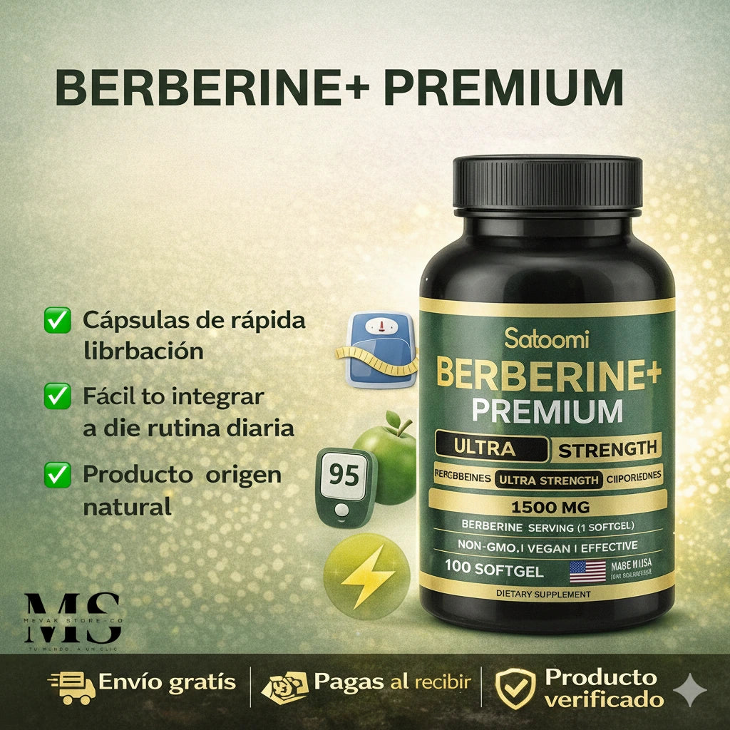 Berberine+™: Menos Antojos, Más Control.