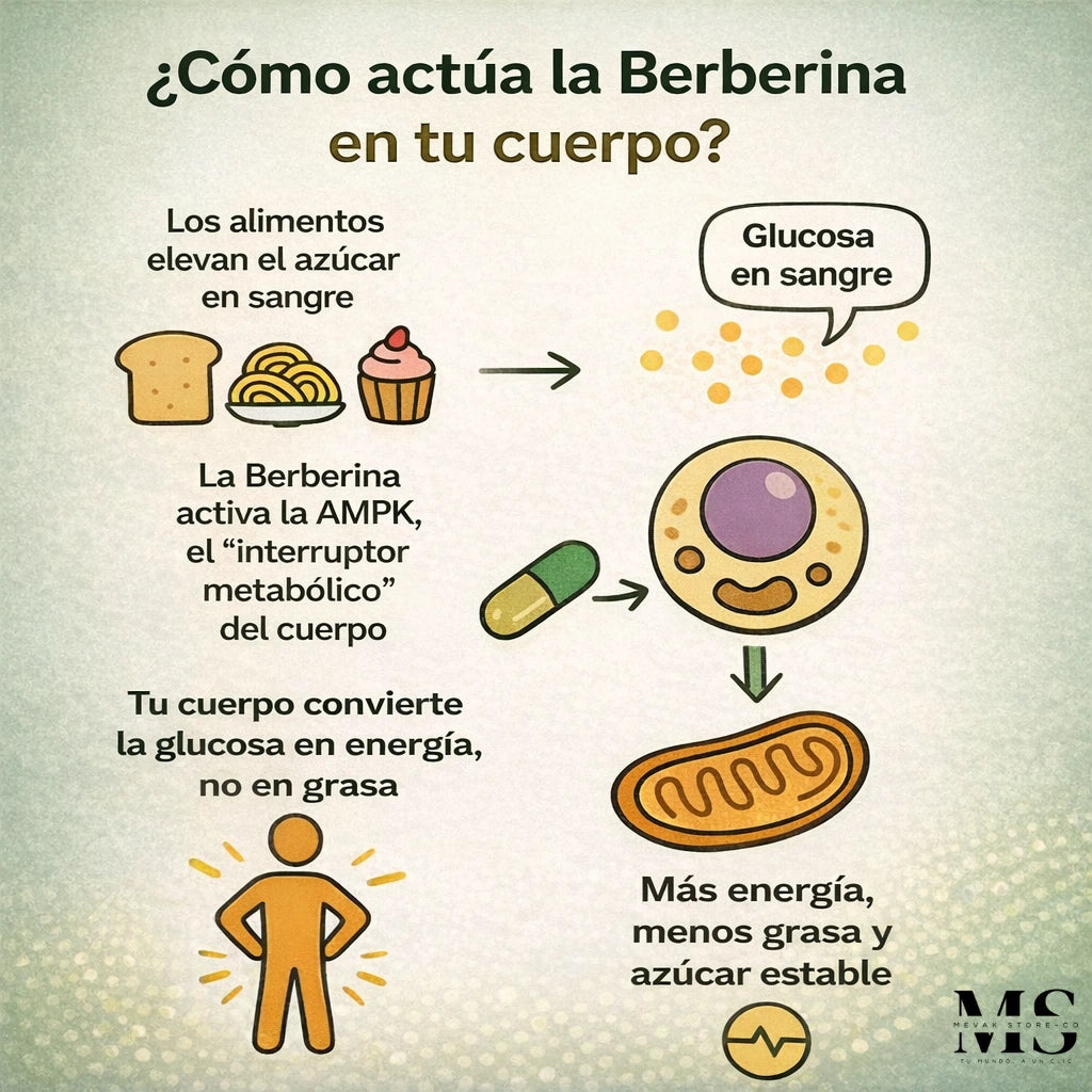 Berberine+™: Menos Antojos, Más Control.