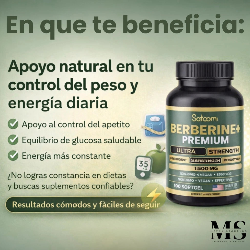 Berberine+™: Menos Antojos, Más Control.