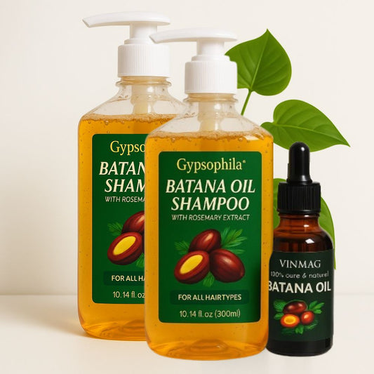 2 SHAMPO+ 1 ACEITE BATANA