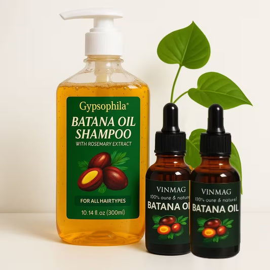 COMBO 2 ACEITES + 1 SHAMPO BATANA